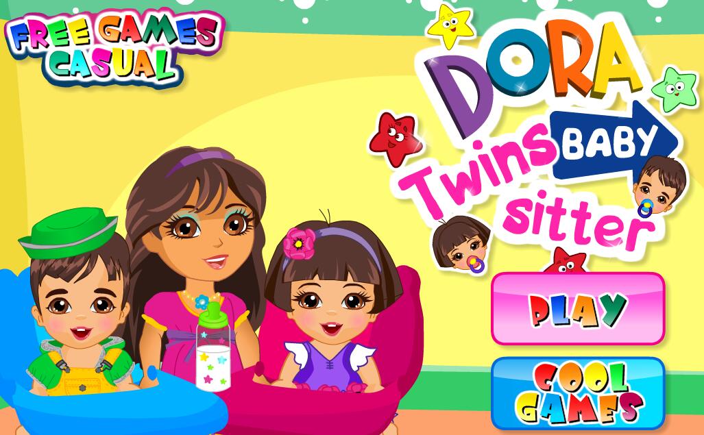 朵拉照顾双胞胎