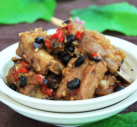 排骨蒸豆豉