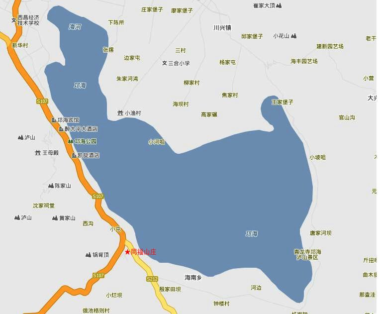 西昌邛海同福山庄