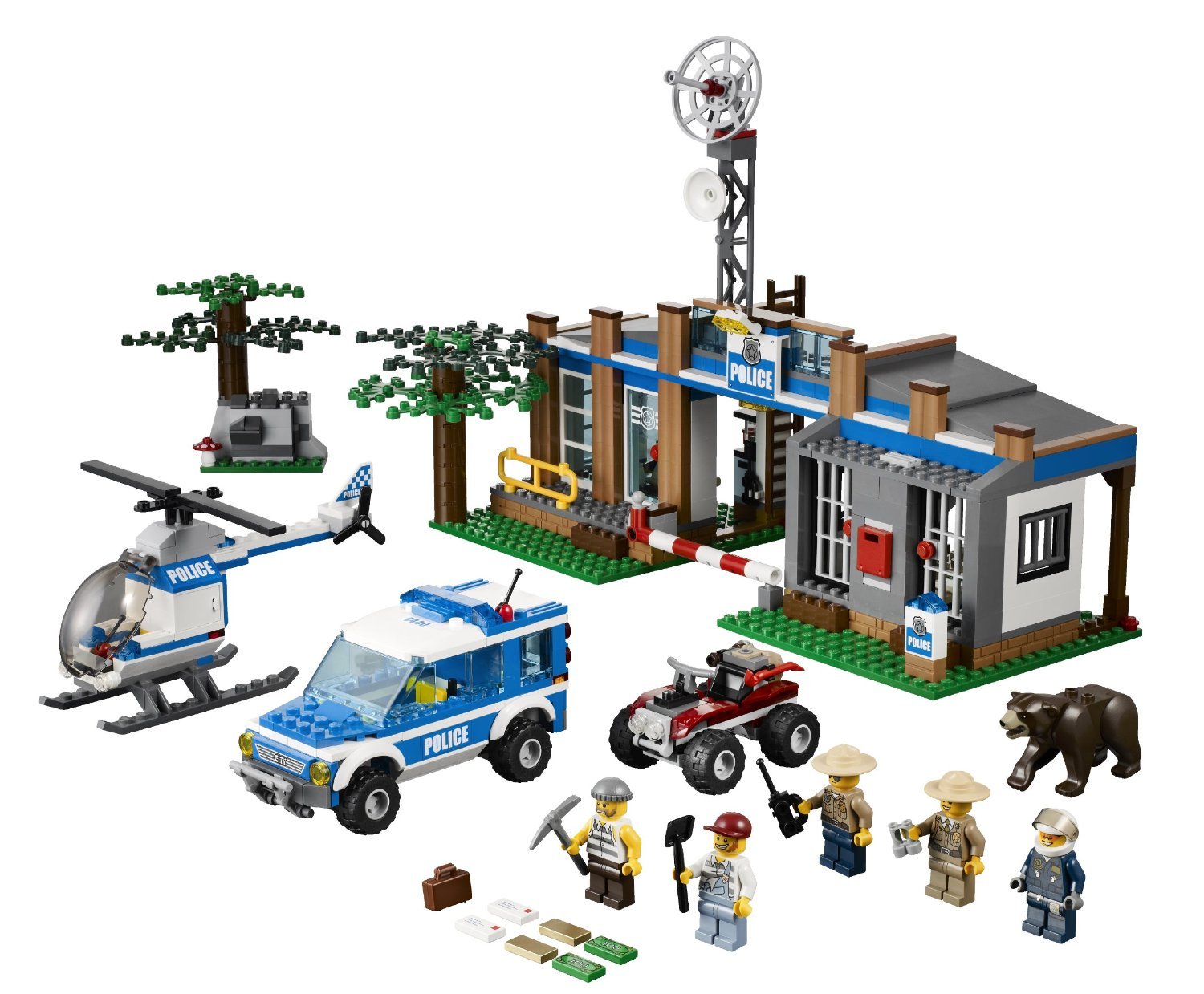 乐高巡警抓小偷