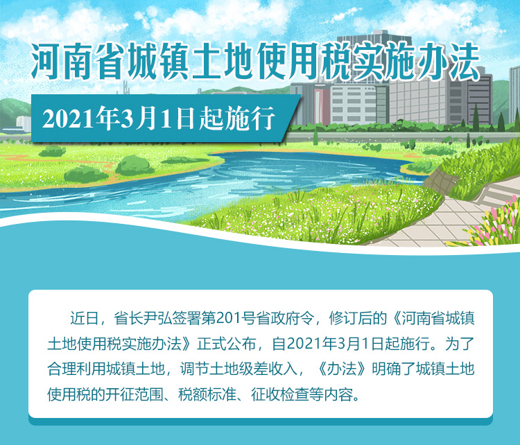 河南省城镇土地使用税实施办法