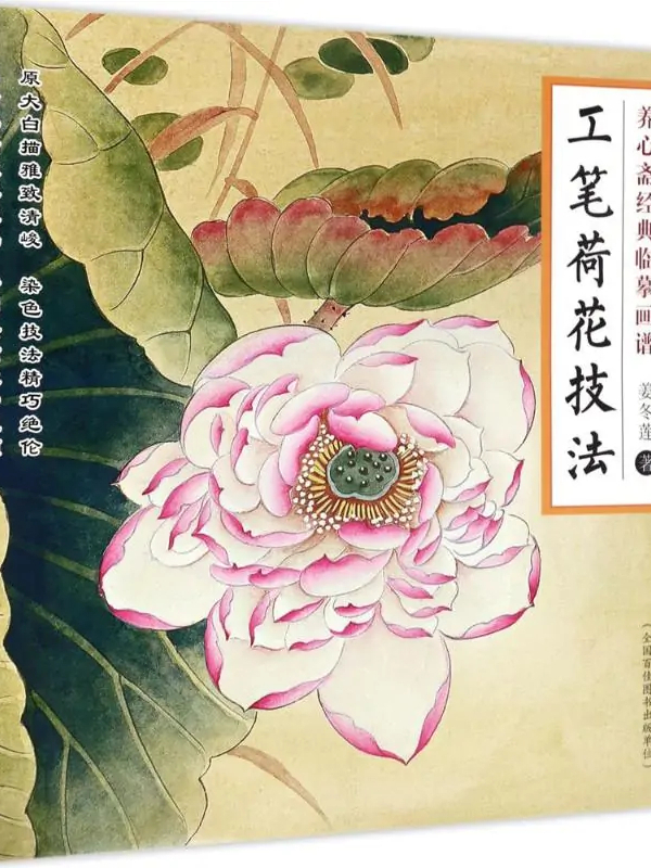 工笔荷花技法