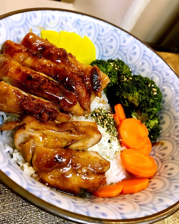 日式照烧鸡柳饭