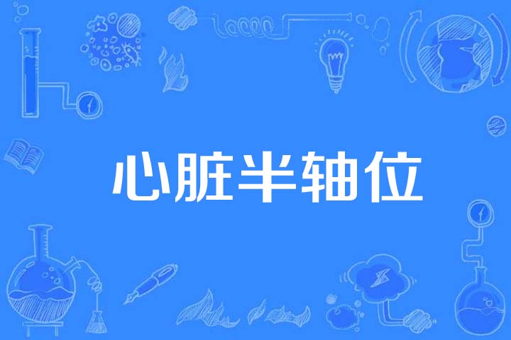 心脏半轴位