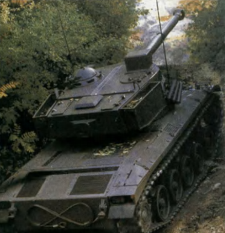 施泰尔sk105轻型坦克