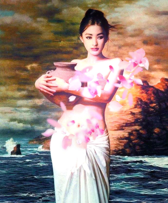 無落款 裸婦 中国美人画 油彩 A026019《裸体女人坐着》法国画家皮埃尔·博纳尔高清作品– 高清名画