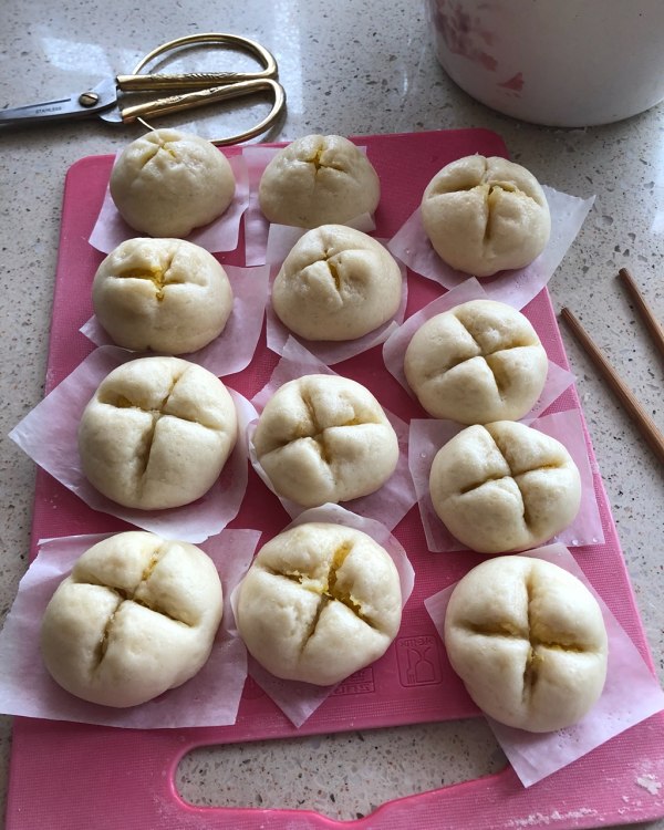 扬式猪油开花包