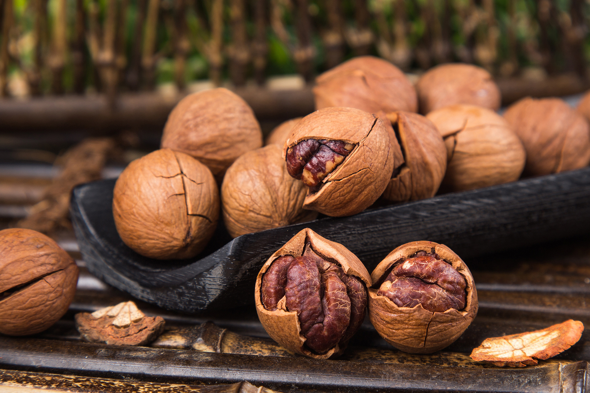 歙县岔口镇抽司村高含油率山核桃