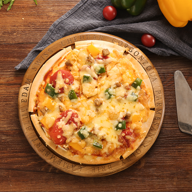 奶油奶酪夹心披萨