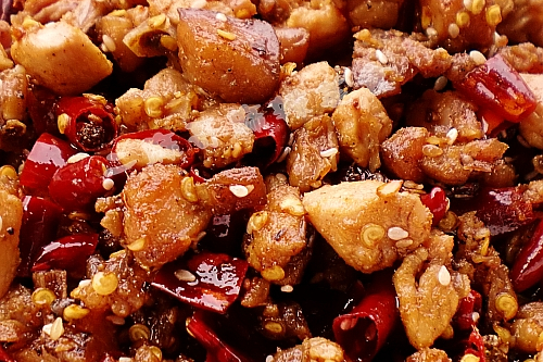 麻辣肉丁