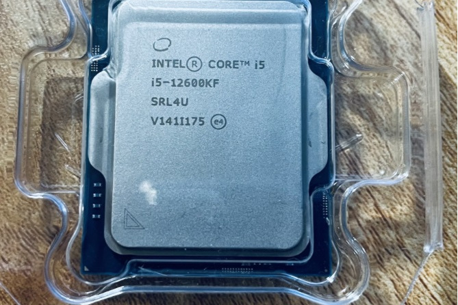 intel 酷睿 i5 12600kf
