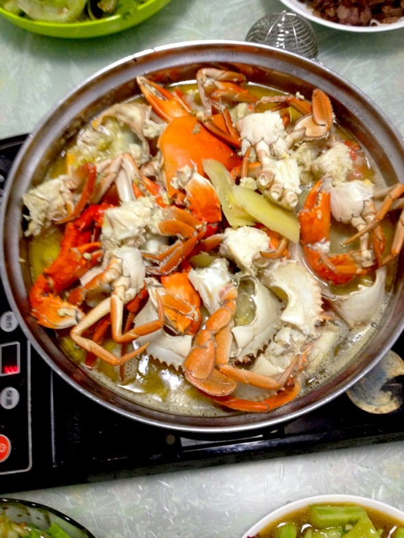 蟹煲鸡