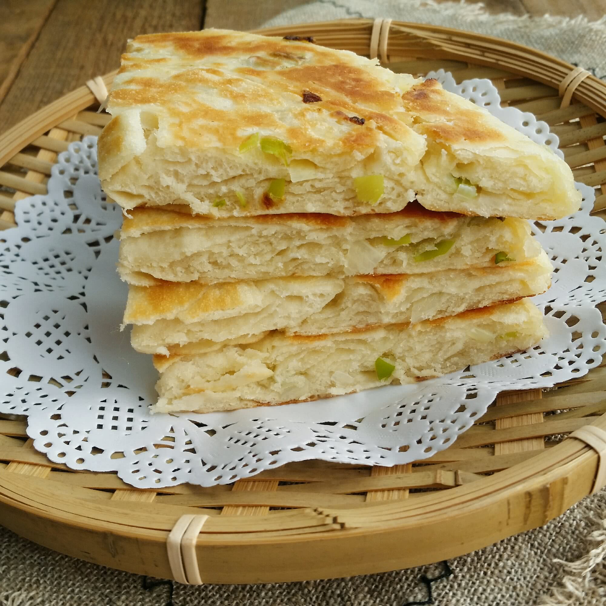 健康炸油饼的做法_葱花油饼的做法大全_千层油饼的做法大全