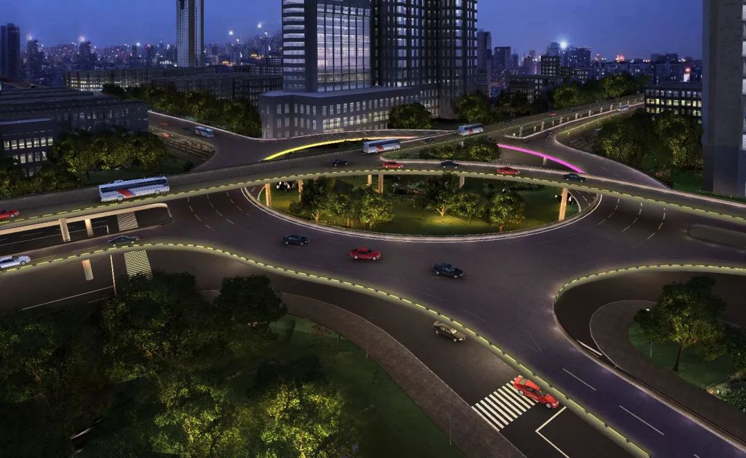 河医广场立交桥