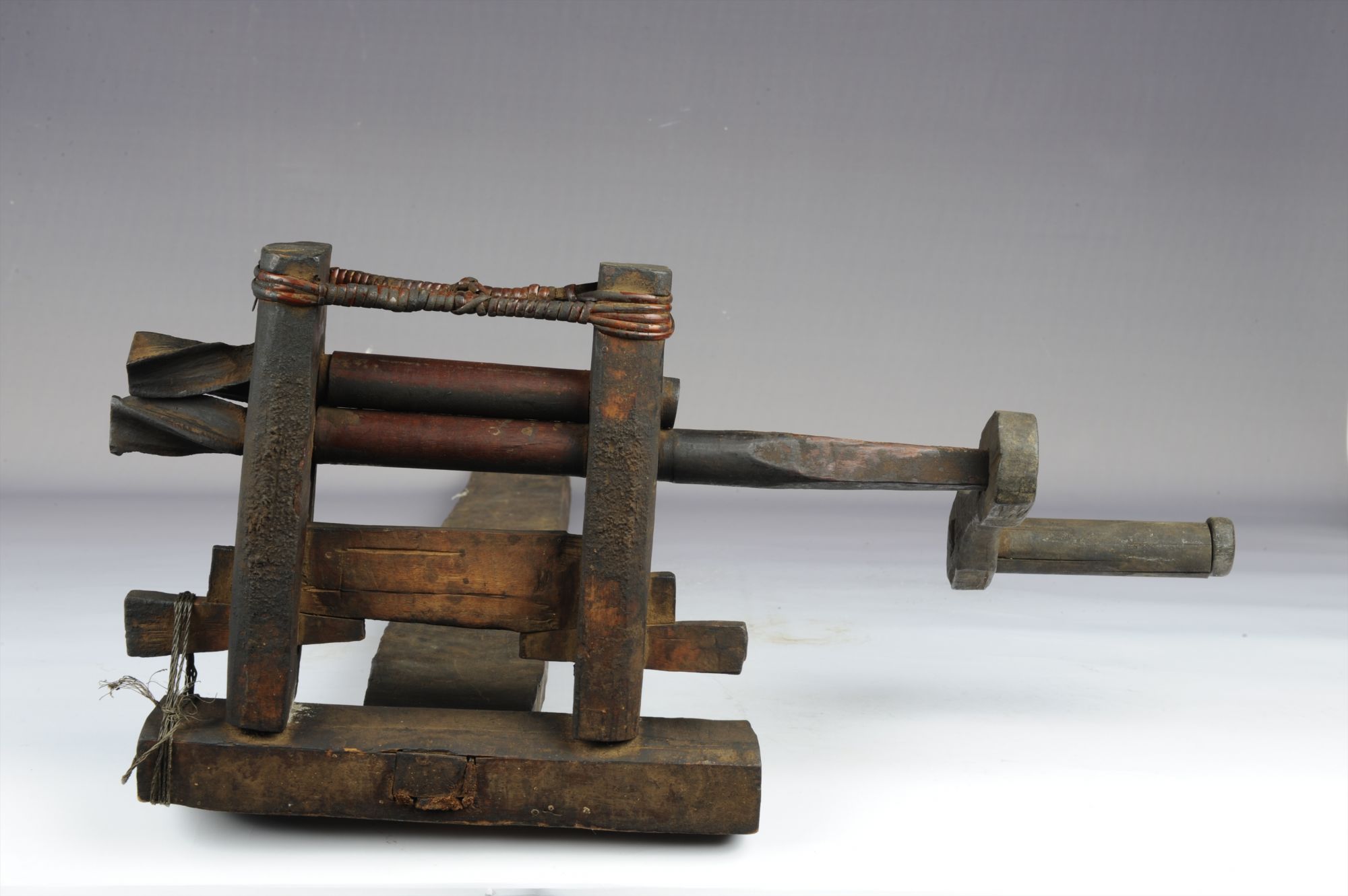 现代黎族木脱棉籽机