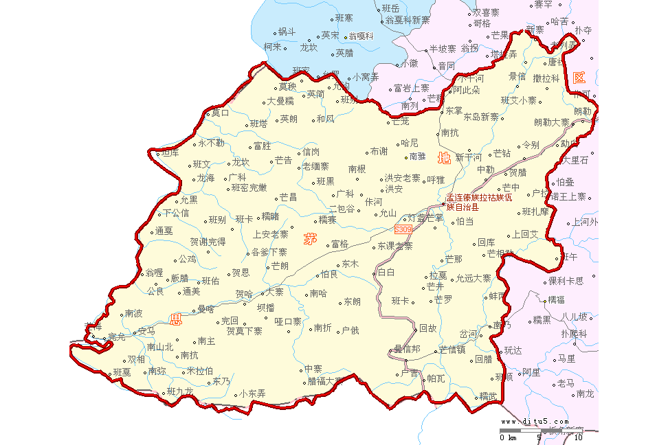 孟连傣族拉祜族佤族自治县