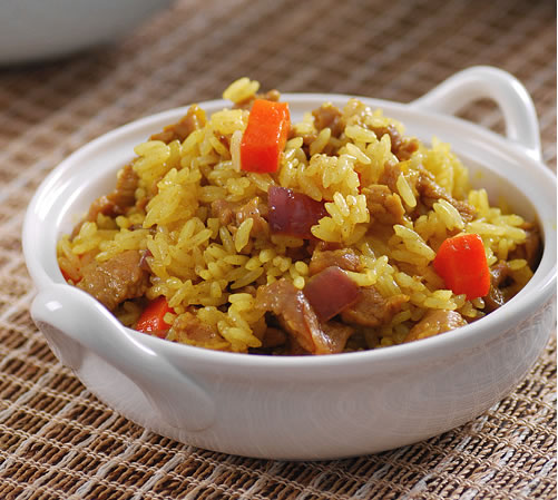 咖喱鸡炒饭