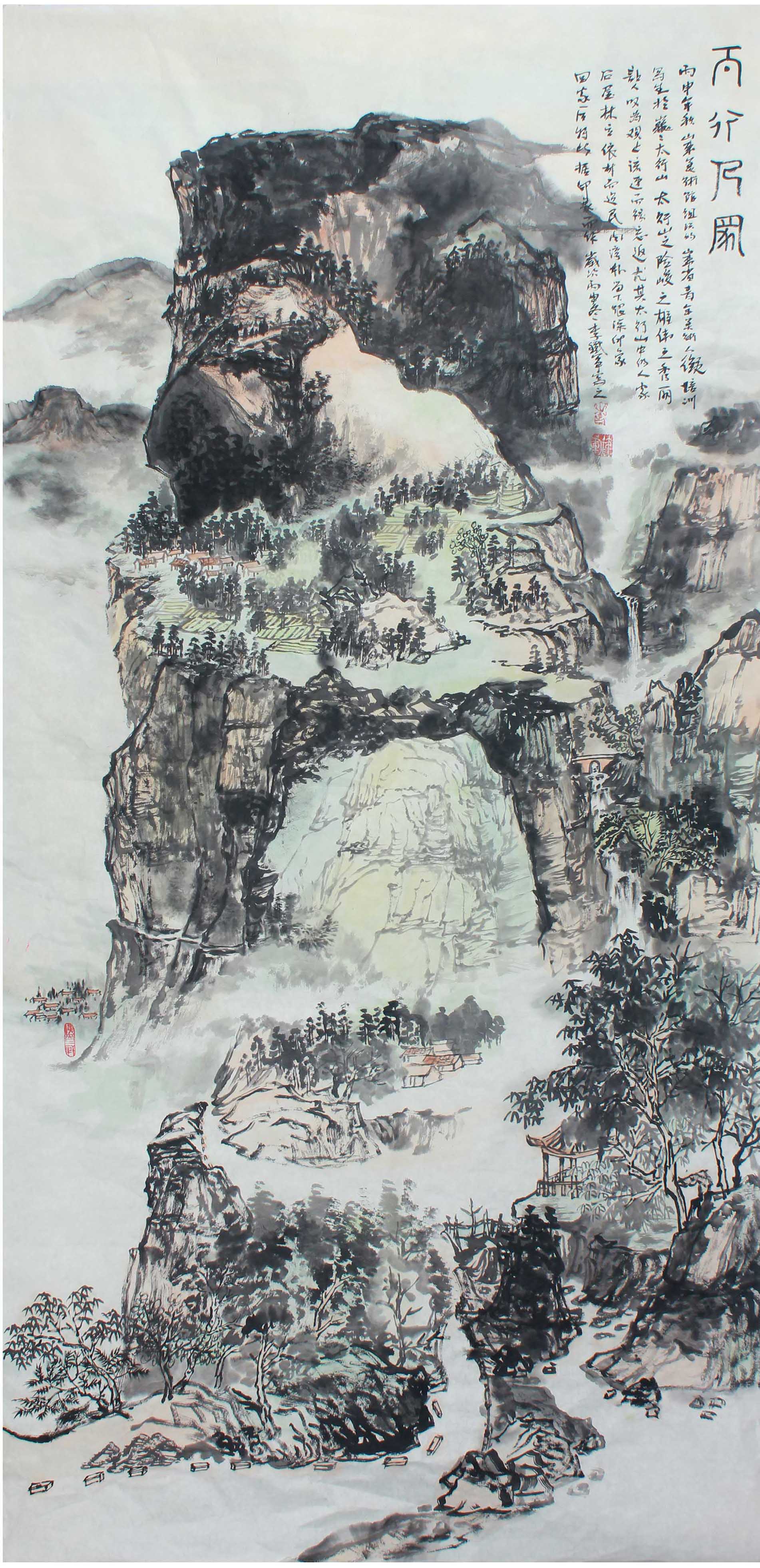  p>李铁军,祖籍山东临朐,现居住济南,自幼习画,先后师从张民生,张宝珠