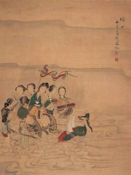 织女（中国神话中的织纴女神）_百度百科