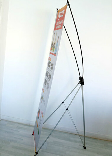 韩式x展架-终端宣传促销生动化的利器,展架又名产品展示架,促销架