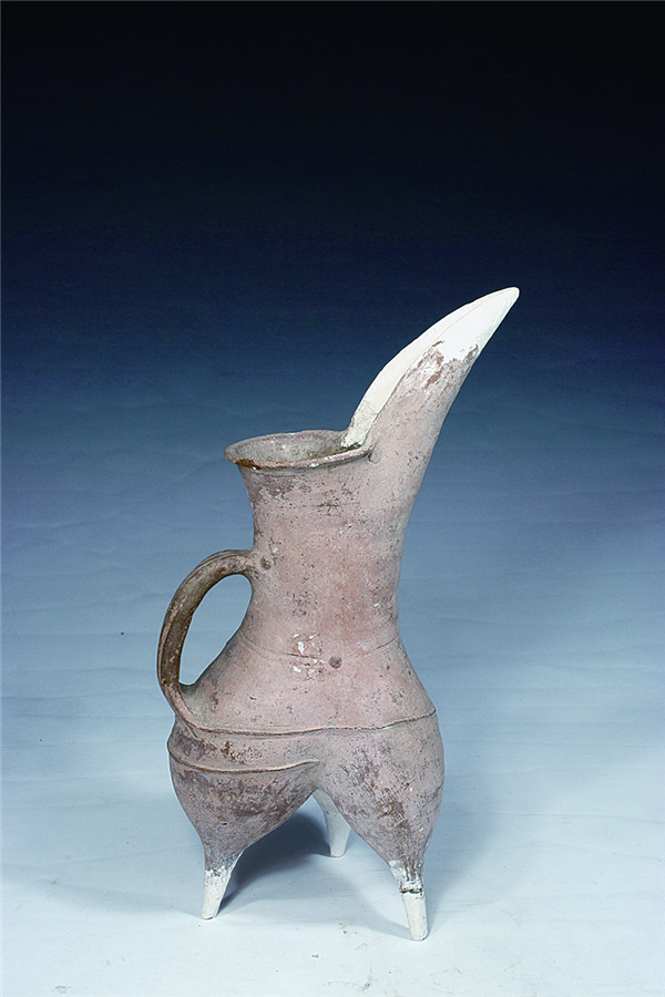 龙山文化红陶鬶