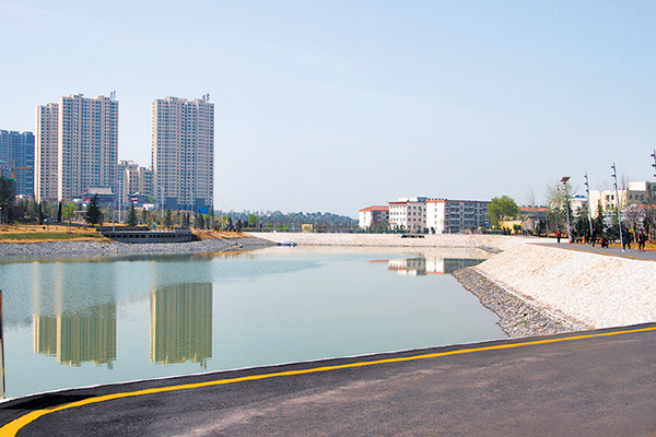 晋城城东景观水系
