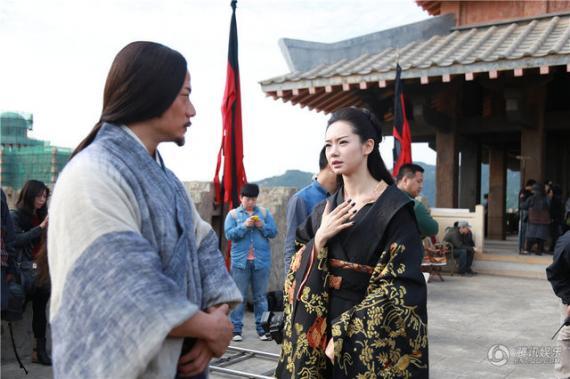 段奕宏与戚薇现场对戏