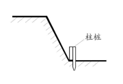 短桩横隔板支撑