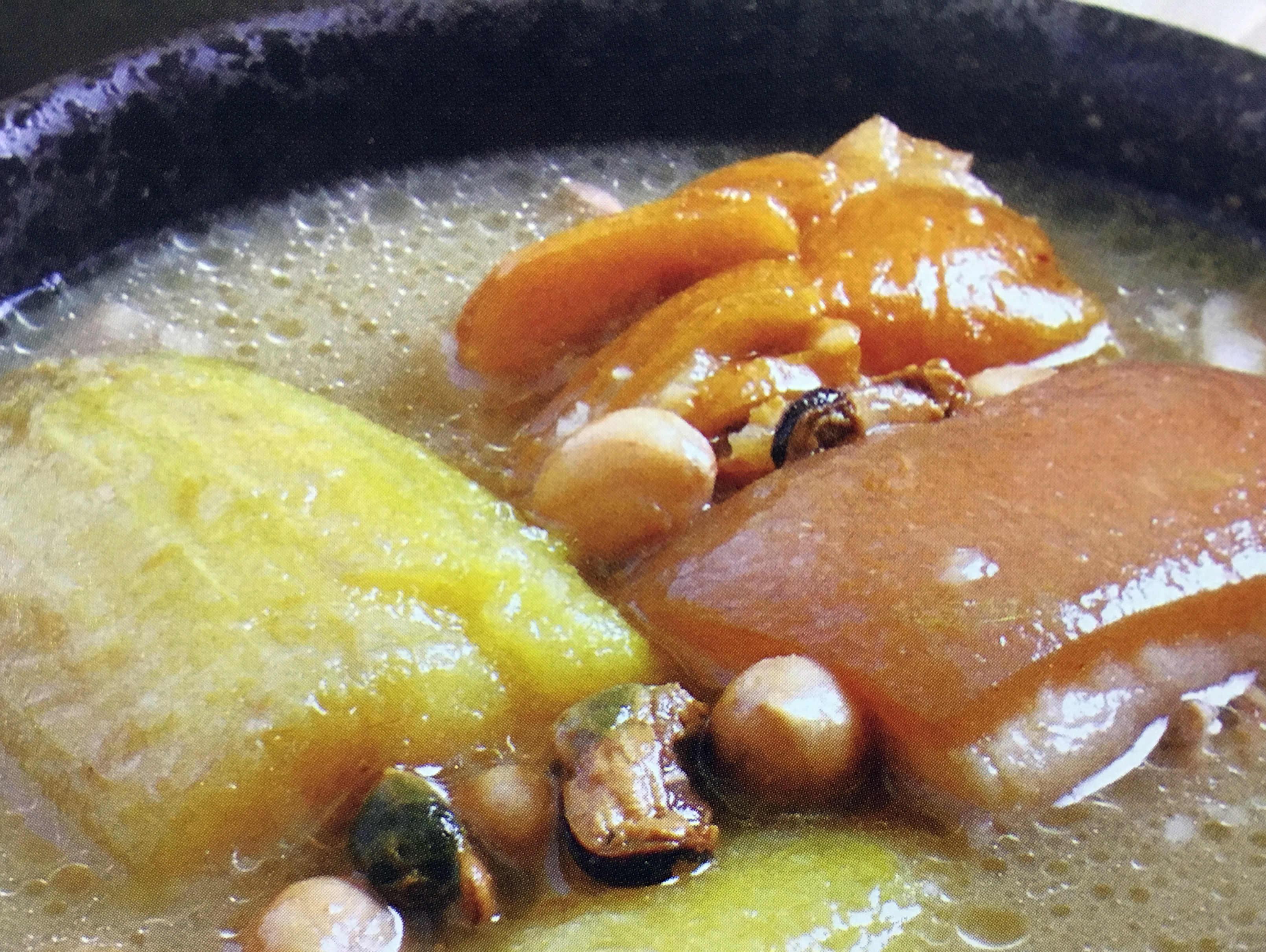 淡菜节瓜猪腱汤