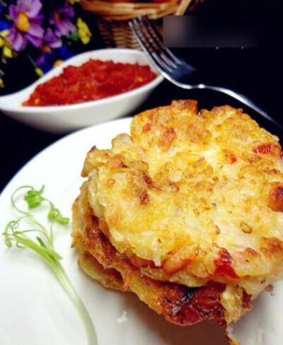 白萝卜煎饼-改良版