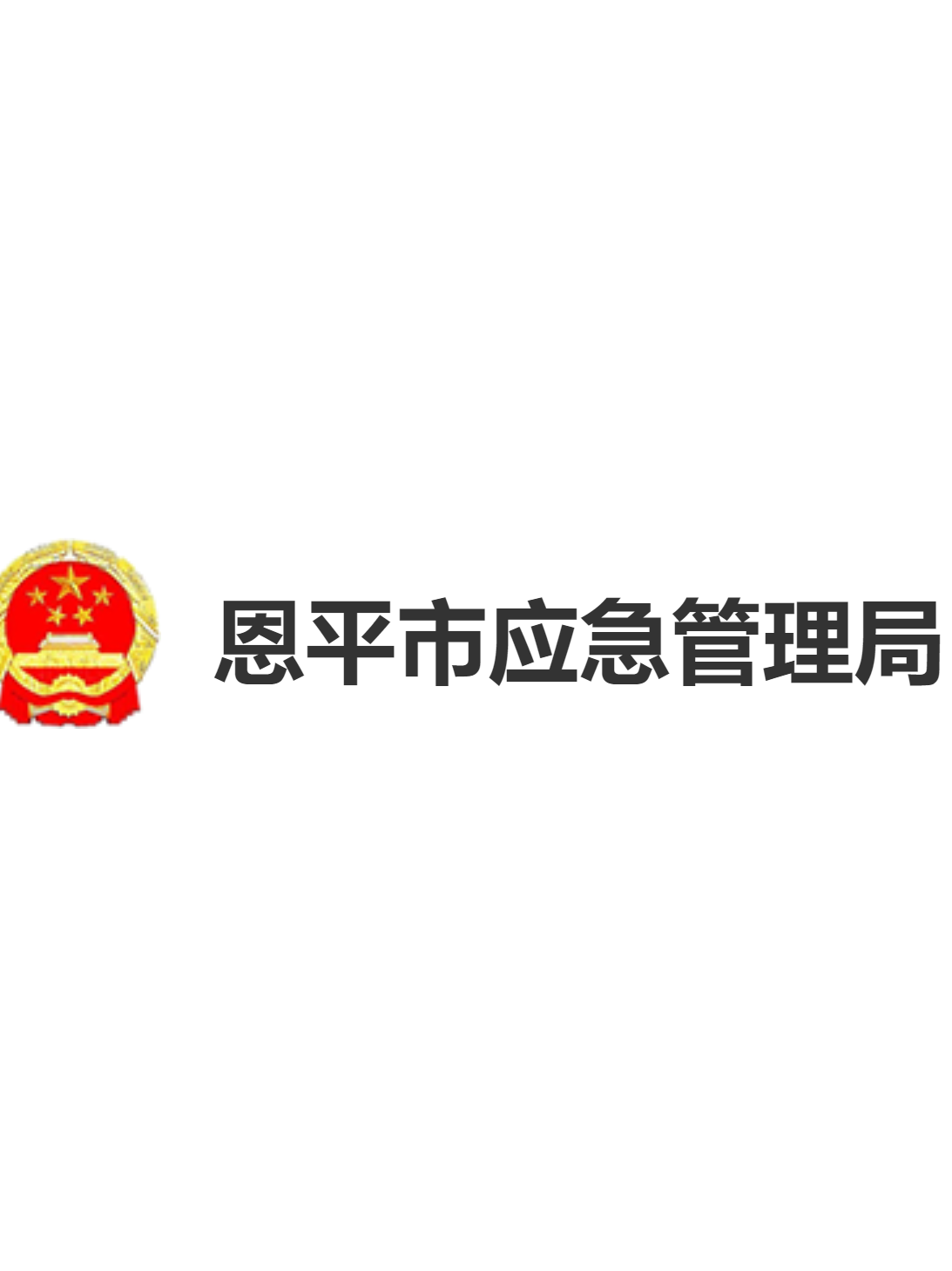 恩平市应急管理局