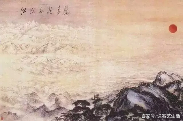 百年中国系列美术篇中国山水画现代化的革新者傅抱石_百科TA说