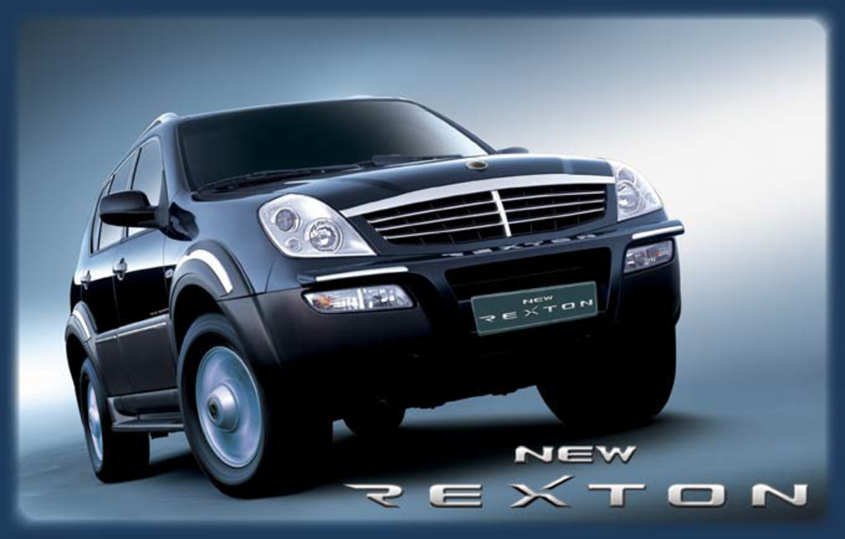 此次投放的韩国双龙rexton多用途四驱越野车,售价24.98-38.