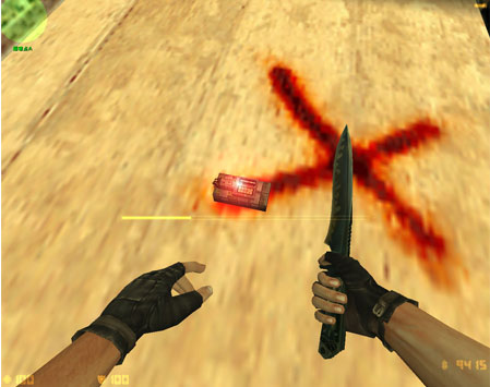  p>cs(反恐精英)玩家一般将游戏中的c4炸弹称为"包".