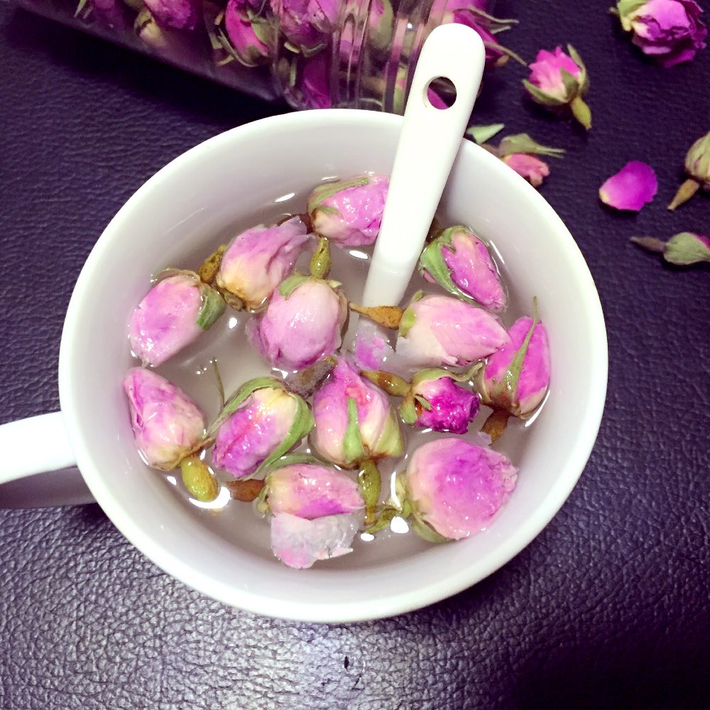 玫瑰花蜂蜜茶