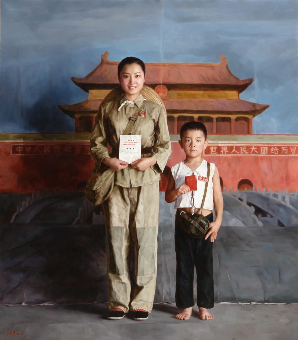 王国斌油画知青系列