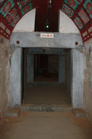 长乐公主墓石门