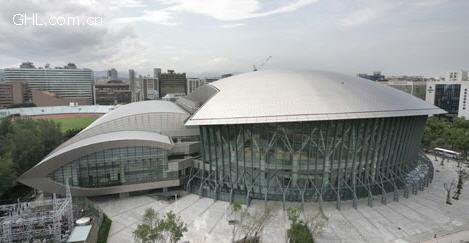  p>台北小巨蛋体育馆(taipei arena),位于 a target="_blank" href="