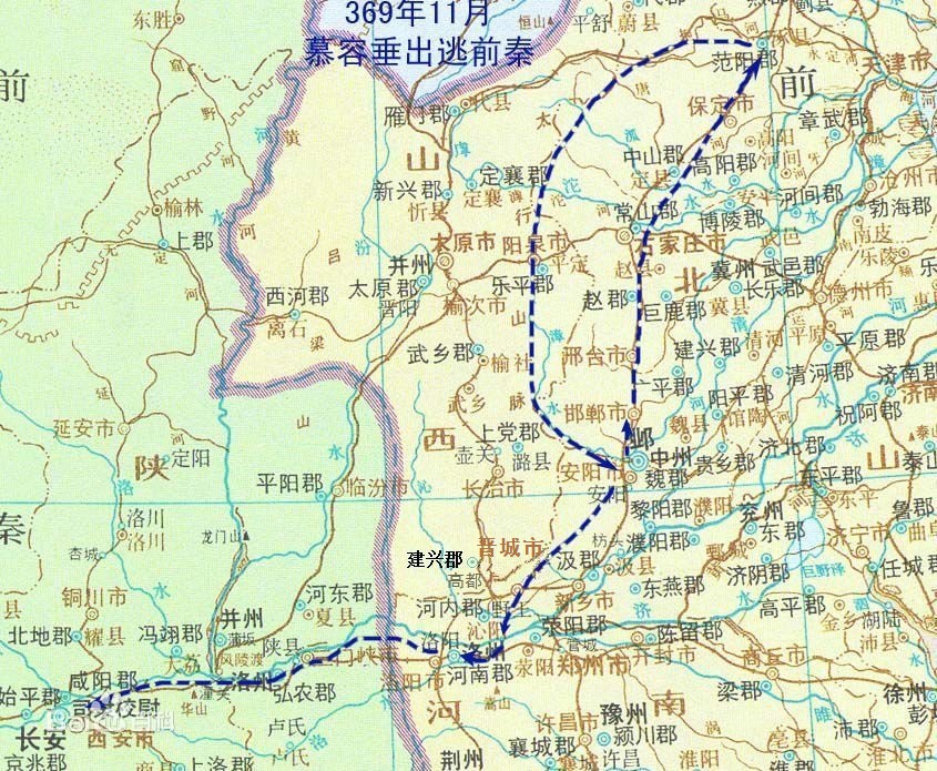  p data-id="gnt332500c">后燕(384年～407年)