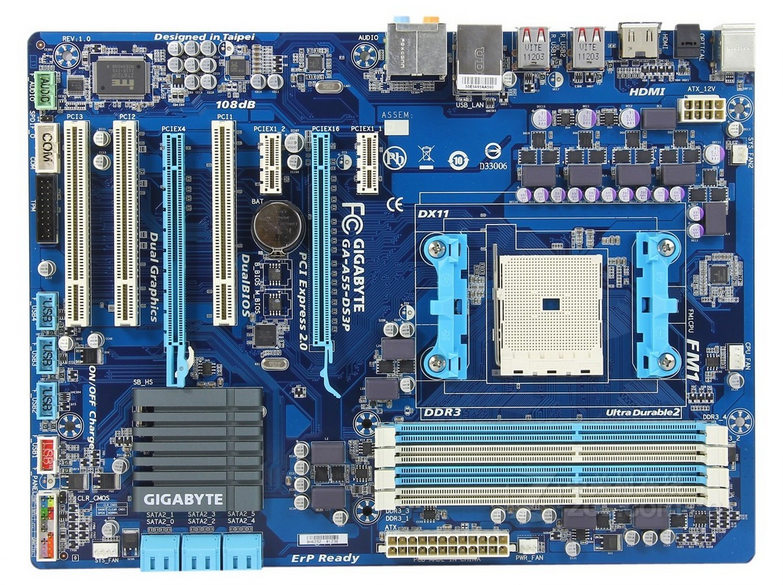  p>技嘉ga-a55-ds3p(rev.1.0),是一款电脑主板,cpu类型为amda/e2. /p>