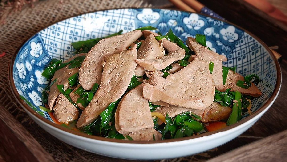 猪肝韭菜