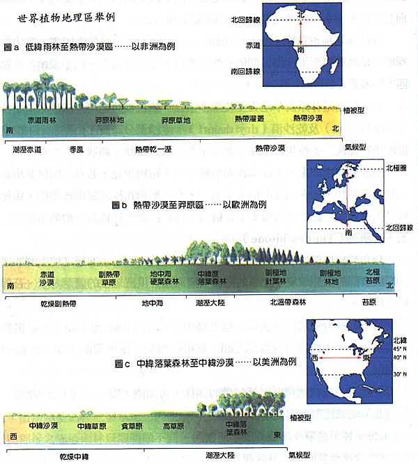 属,科的分布区和分布区的组合为对象,研究其植物区的统一性;同时以古