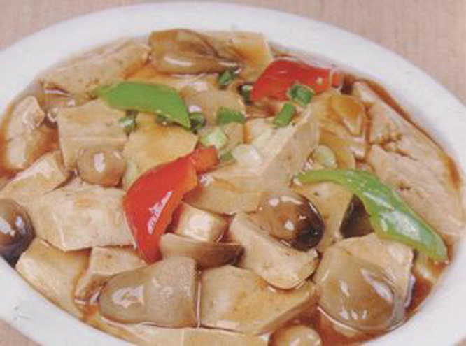 草菇炖豆腐