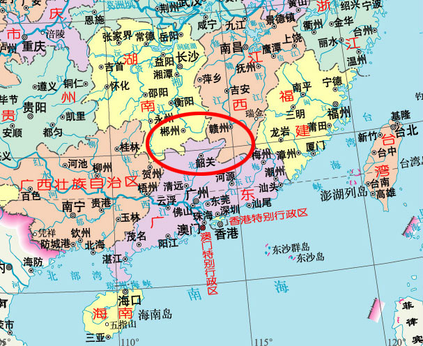  p data-id="gnwsz0jzu5">"红三角"地区是指粤,湘,赣三省相连处的韶关