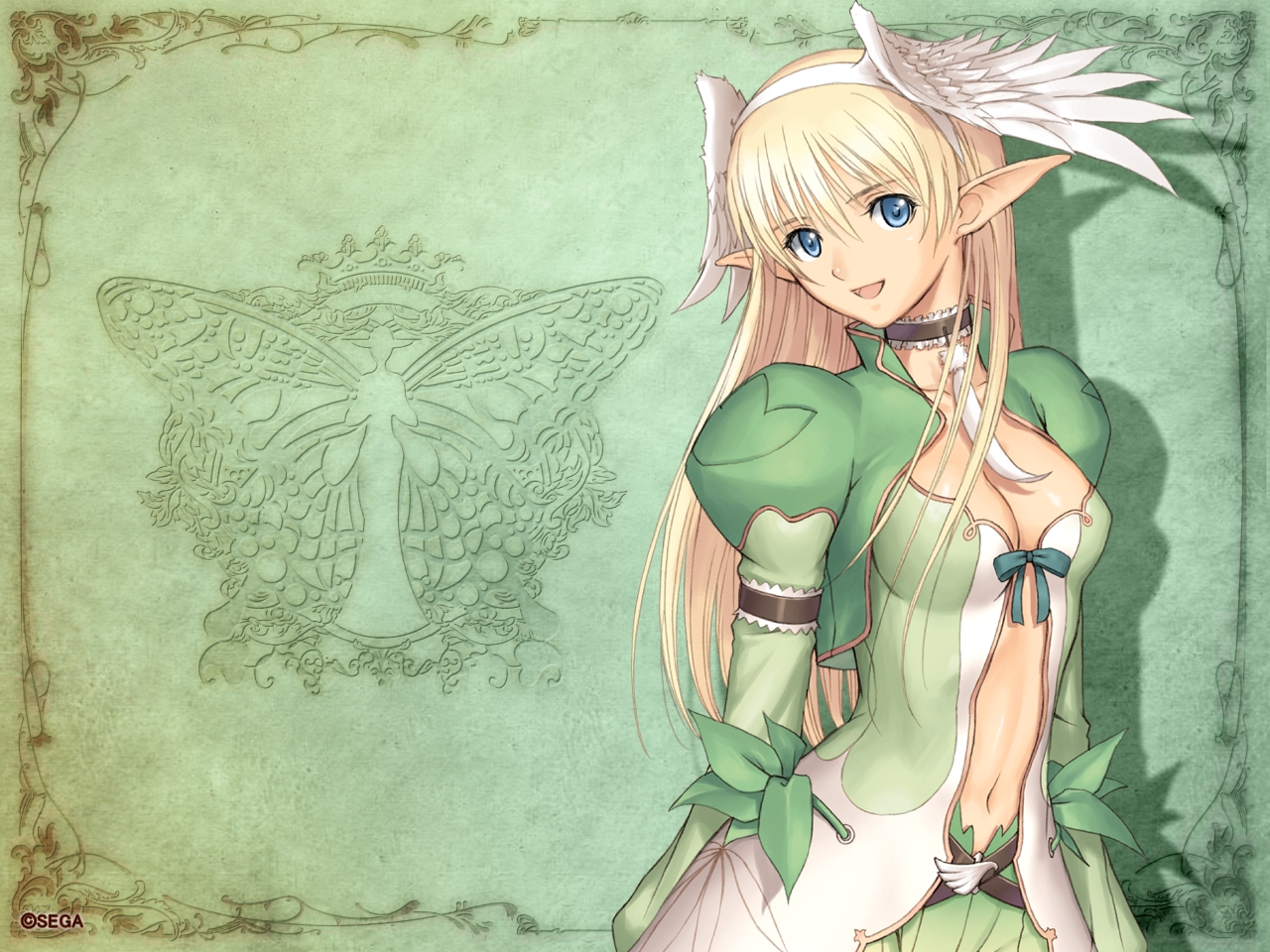  p>可爱的精灵公主美少女.