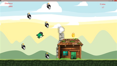 《笨鸟先飞(flappy wings)》是一款非常简单的休闲娱乐游戏,玩法和