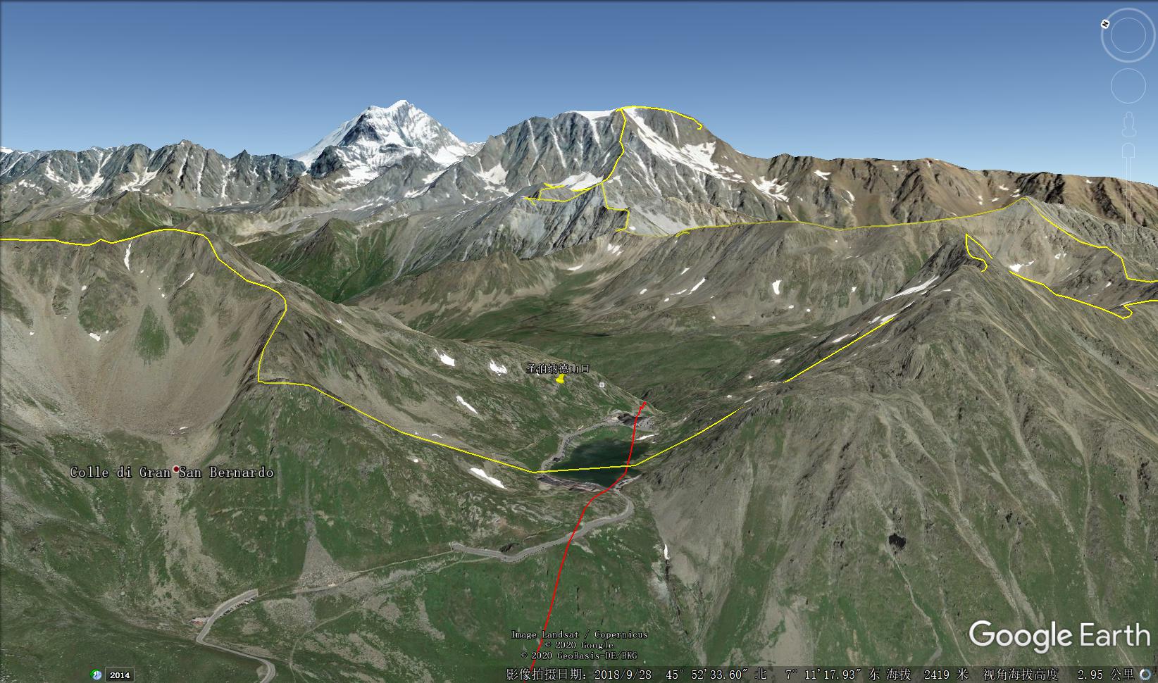 大圣伯纳德山口