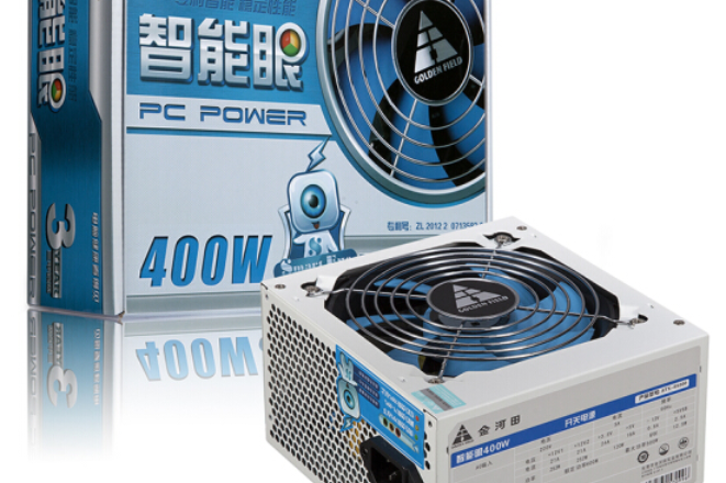 金河田智能眼400w电源