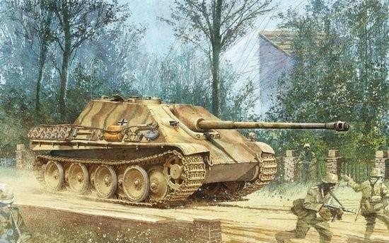 jagdpanther"猎豹"坦克歼击车