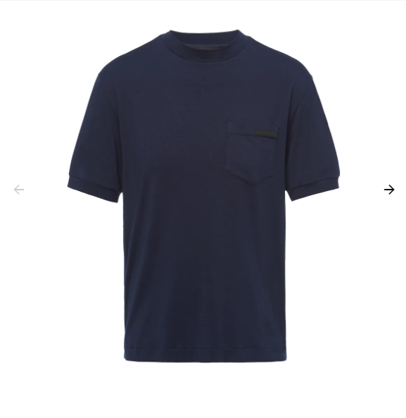 丝质平纹针织t恤